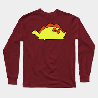 Cute Stegosaurus Long Sleeve T-Shirt